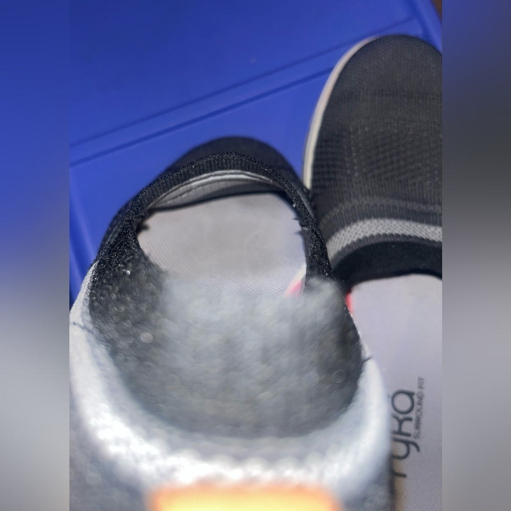 Ryka Charcoal and Gray Slip-On Shoes - Picture 9 of 13